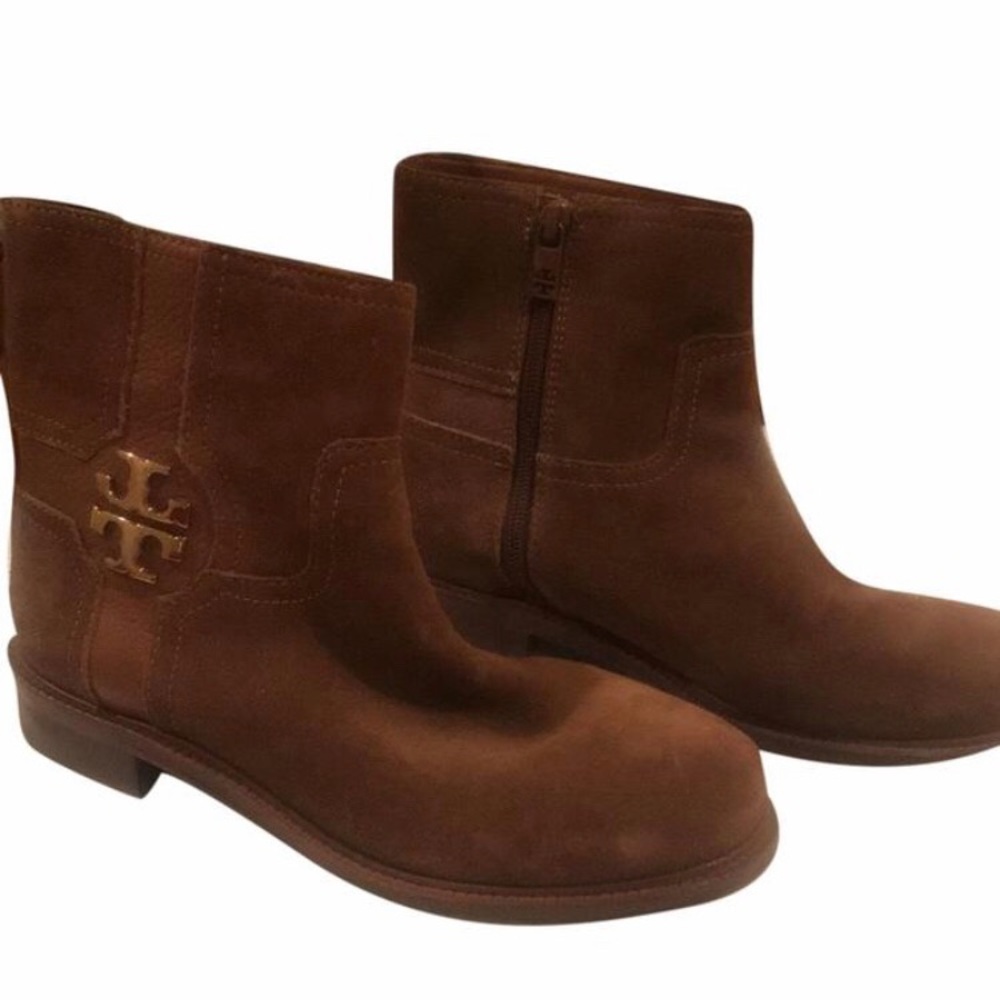 Tory Burch flat ankle booties